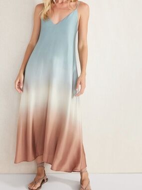 Haven Well Within |  SILKY OMBRÉ MAXI DRESS | Size Medium | NWT
